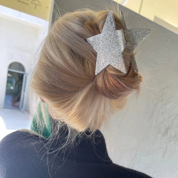 Women's Fashion Star Acetic Acid Handmade Hair Claws