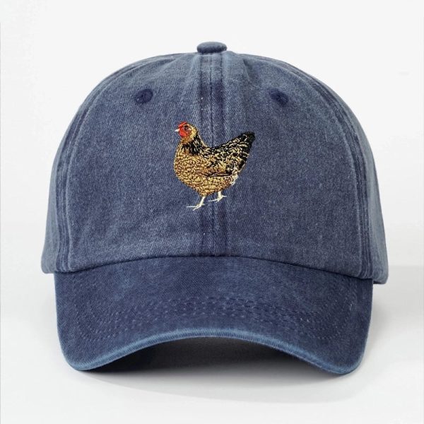 Unisex Commute Animal Embroidery Curved Eaves Baseball Cap - Image 5