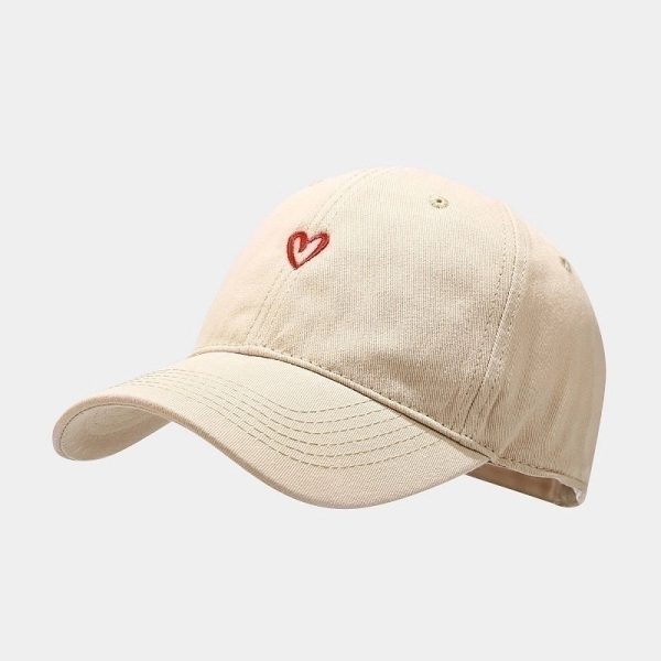 Women's Minimalist Color Block Embroidery Flat Eaves Baseball Cap - Image 5