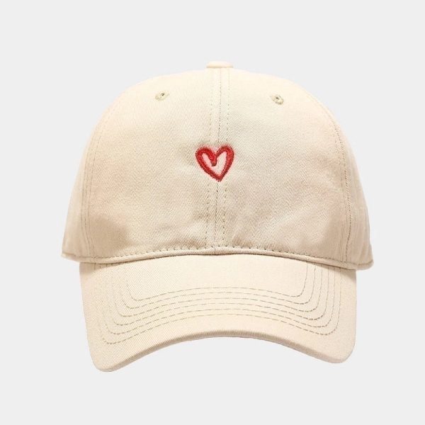 Women's Minimalist Color Block Embroidery Flat Eaves Baseball Cap - Image 2