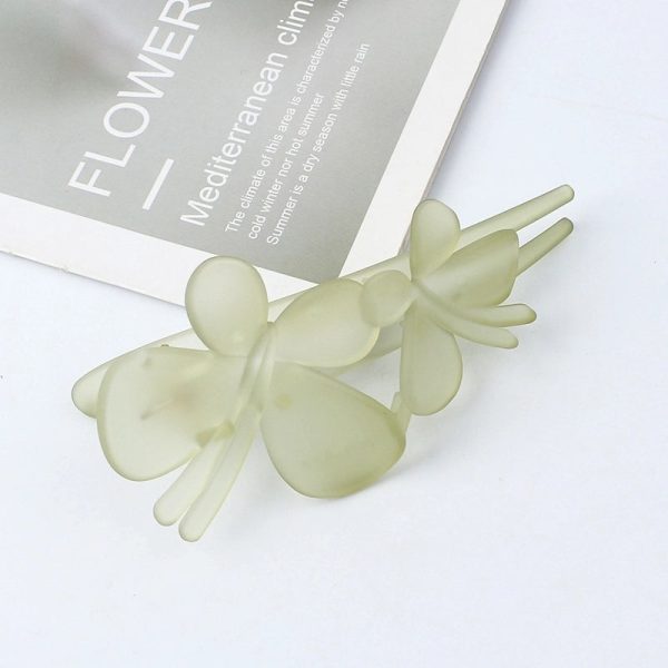 Butterfly Plastic Resin Hollow Out Hair Clip 1 Piece - Image 9