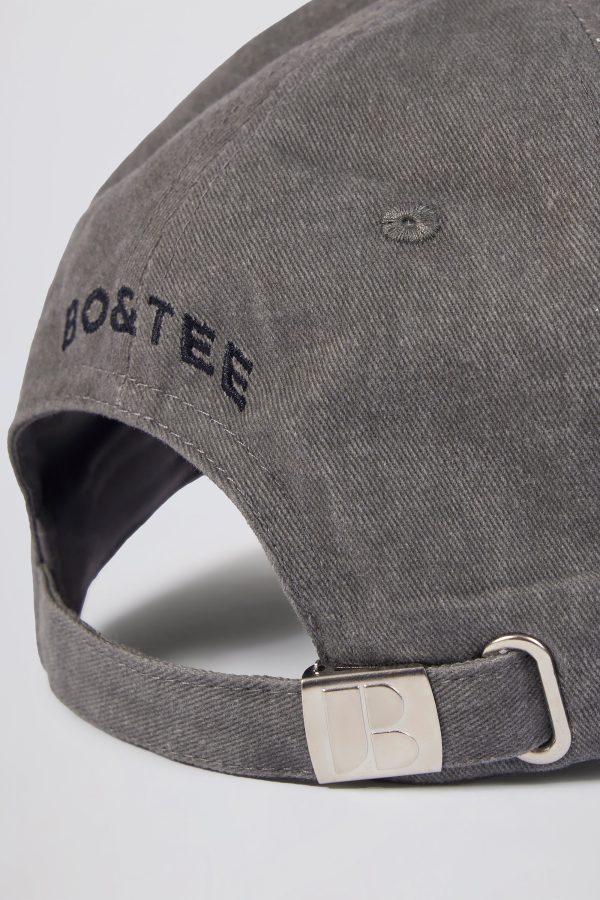 Baseball Cap in Washed Charcoal - Image 6