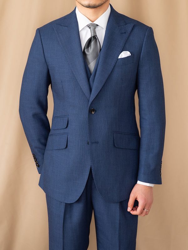 Men’s Vintage Business Slim Fit Blazer - Image 2