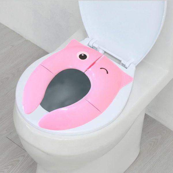 Baby Silicone Folding Potty Seat - babysmile03