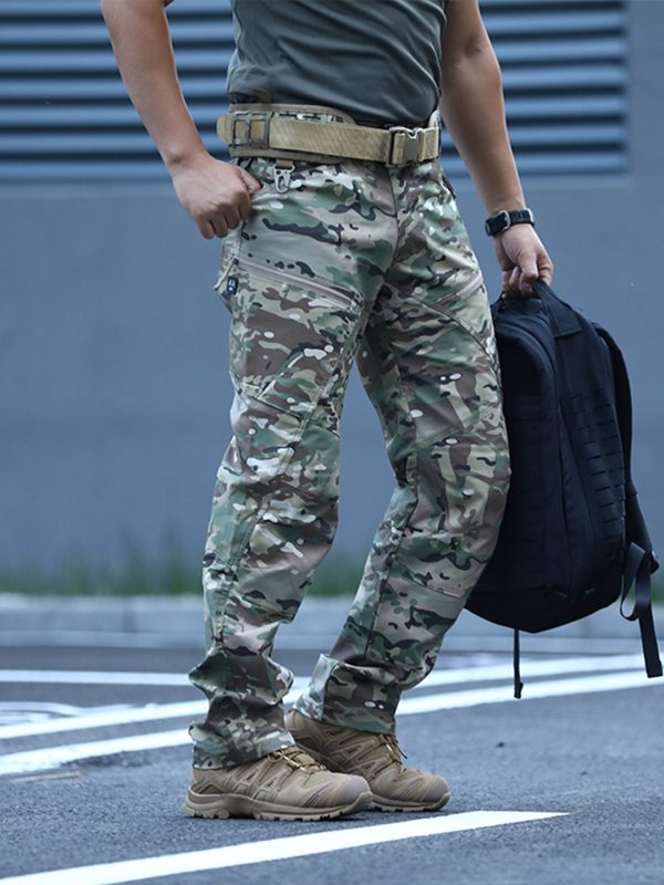 Men’s Waterproof Train Slim Cargo Pants - Image 2