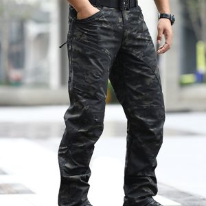 Men’s Waterproof Train Slim Cargo Pants