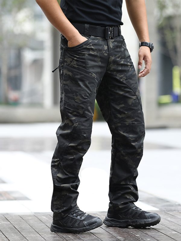 Men’s Waterproof Train Slim Cargo Pants