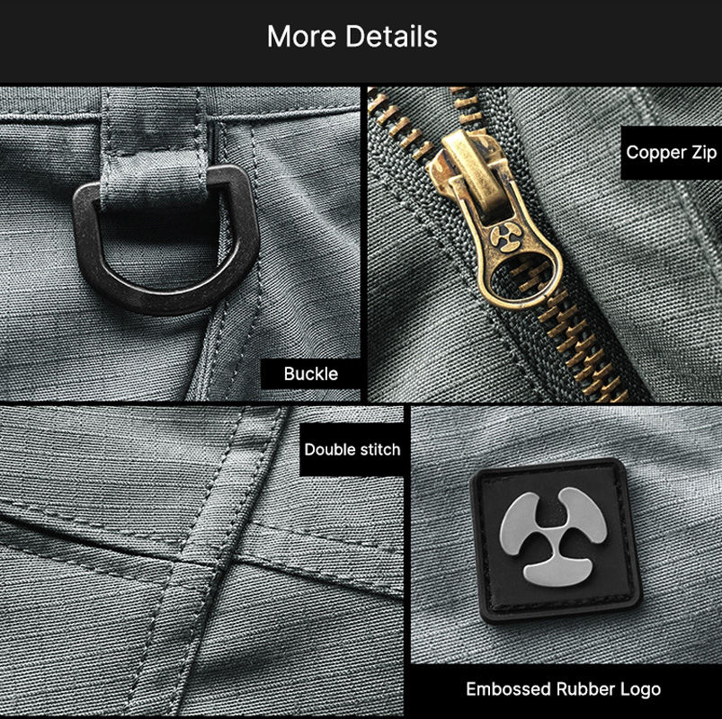 Men's Waterproof Train Slim Cargo Pants