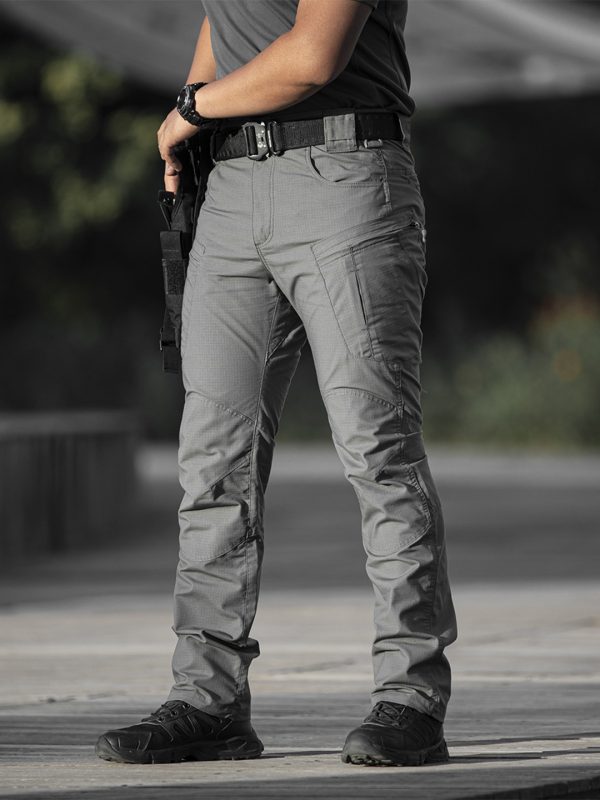 Men’s Training Pockets Loose Cargo Pants - Image 2