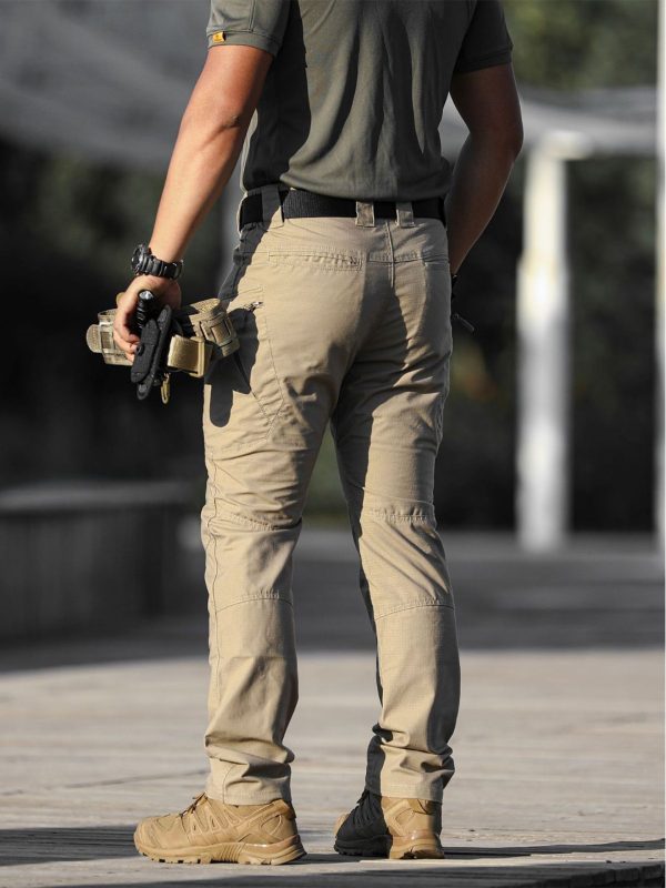 Men’s Training Pockets Loose Cargo Pants - Image 3