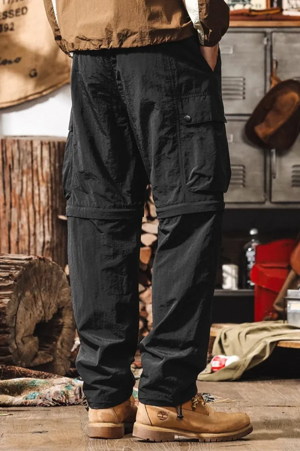 Men’s Detachable Cargo Pants Tactical Outdoor Trousers - Image 3