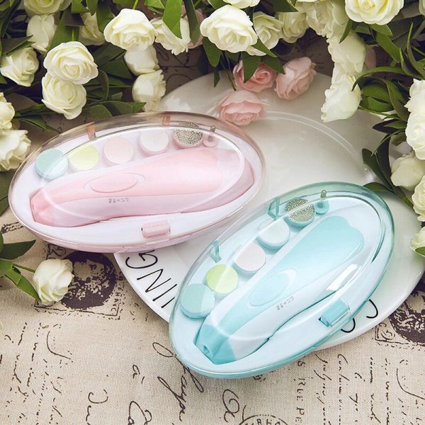 Painless Electric Baby Nail Trimmer - babysmile03
