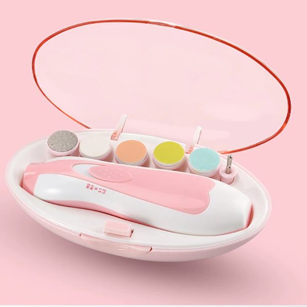 Painless Electric Baby Nail Trimmer - babysmile03
