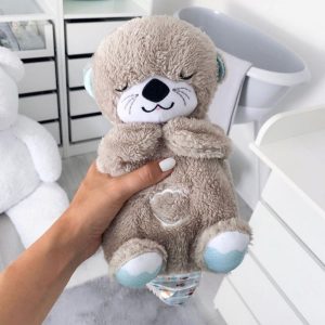 Breathing Otter Plush - babysmile03
