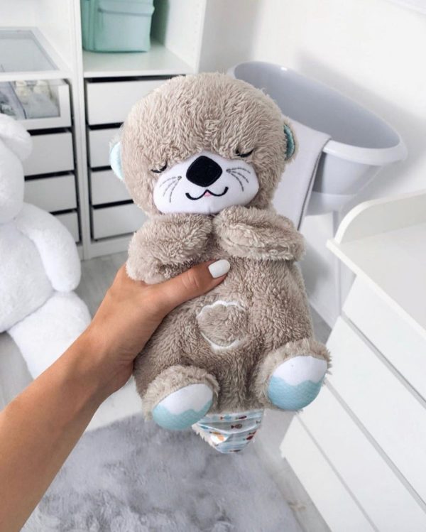 Breathing Otter Plush - babysmile03