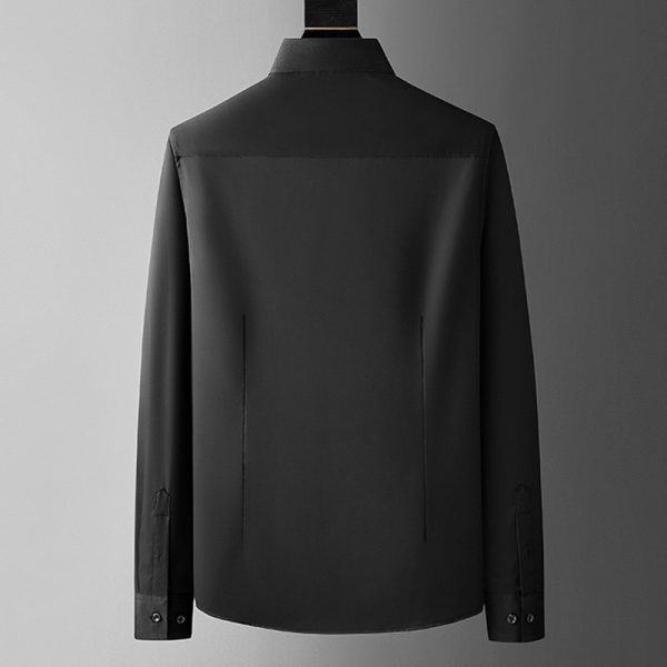 Men’s Wing Rhinestone Slim Fit Shirt - Image 2