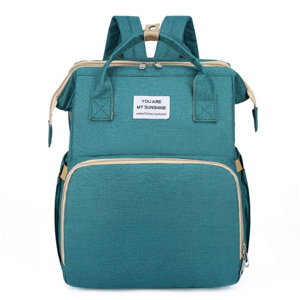 2 in 1 Backpack Diaper Bag & Crib - babysmile03