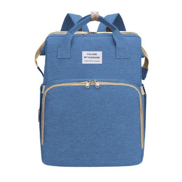 2 in 1 Backpack Diaper Bag & Crib - babysmile03