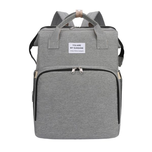 2 in 1 Backpack Diaper Bag & Crib - babysmile03