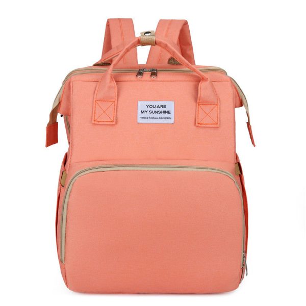 2 in 1 Backpack Diaper Bag & Crib - babysmile03