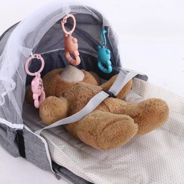 Multipurpose Foldable Baby Bed with Mosquito Net - babysmile03