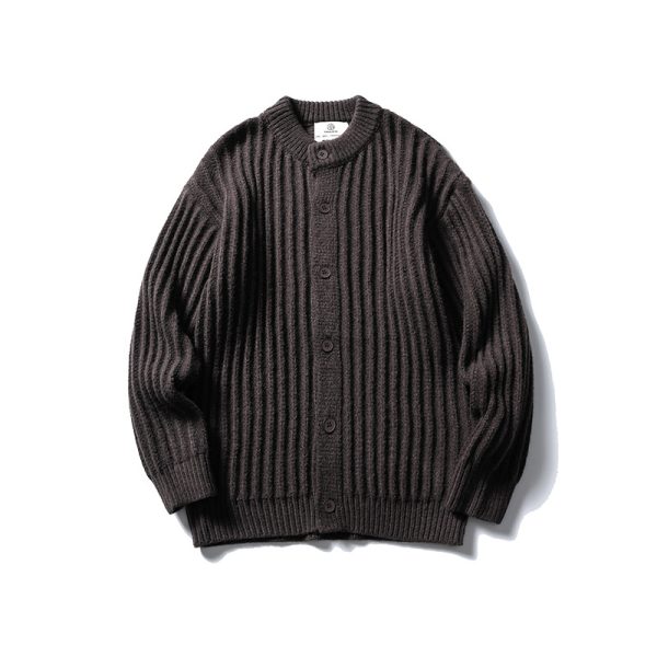 Solid Relaxed Pullover Rib Couple Sweater