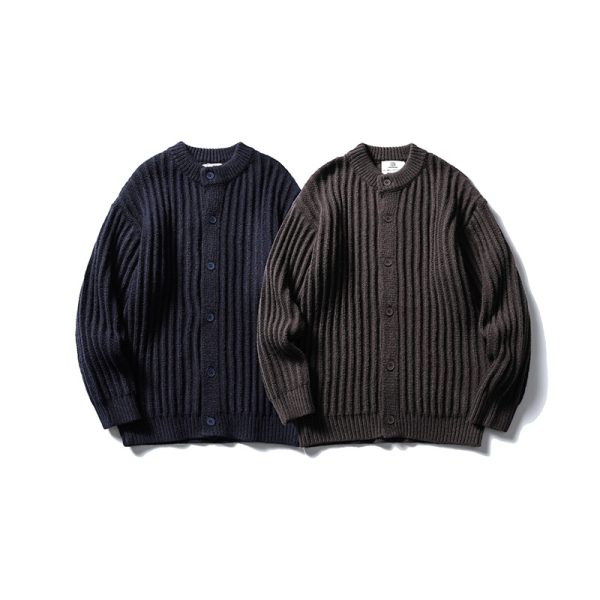 Solid Relaxed Pullover Rib Couple Sweater - Image 3