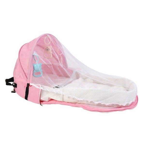 Multipurpose Foldable Baby Bed with Mosquito Net - babysmile03