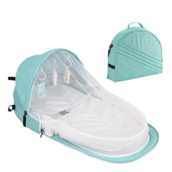 Multipurpose Foldable Baby Bed with Mosquito Net - babysmile03