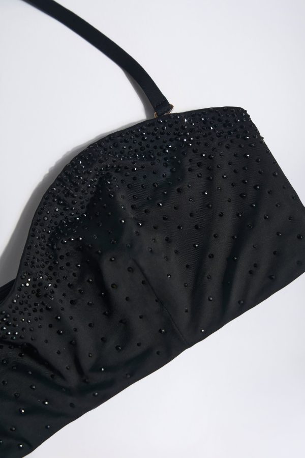 Bandeau Bikini Top in Black - Image 5