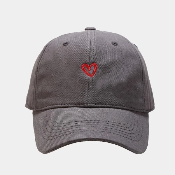 Women's Minimalist Color Block Embroidery Flat Eaves Baseball Cap - Image 9