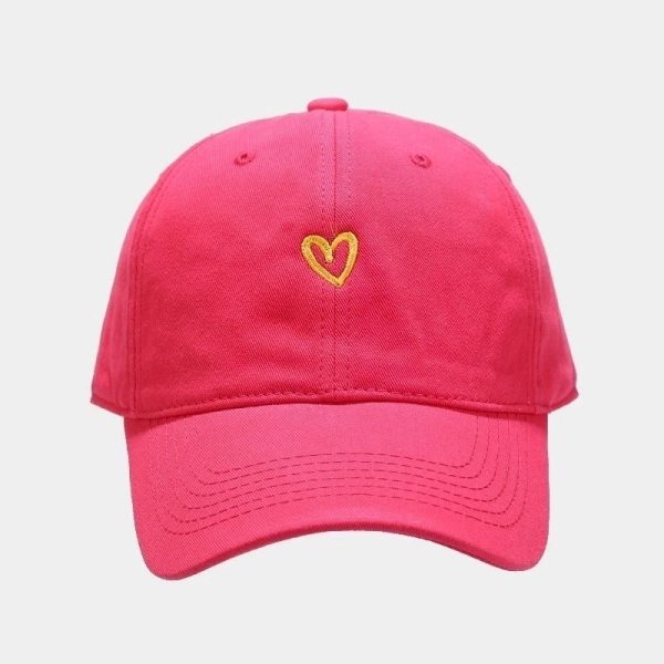 Women's Minimalist Color Block Embroidery Flat Eaves Baseball Cap - Image 10