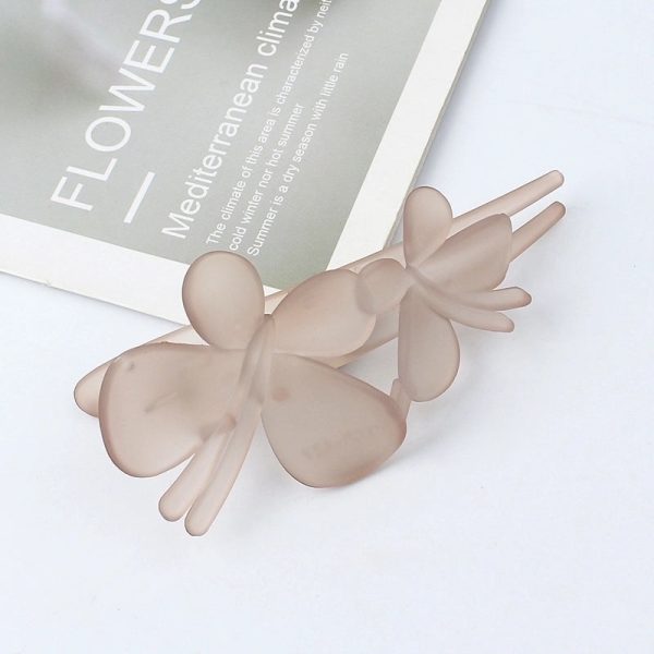Butterfly Plastic Resin Hollow Out Hair Clip 1 Piece - Image 7