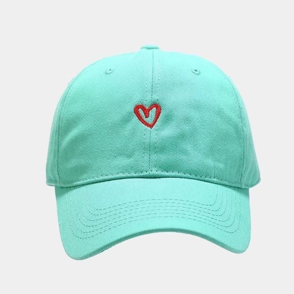Women's Minimalist Color Block Embroidery Flat Eaves Baseball Cap - Image 11