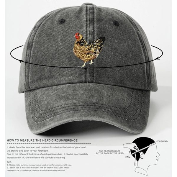 Unisex Commute Animal Embroidery Curved Eaves Baseball Cap - Image 7