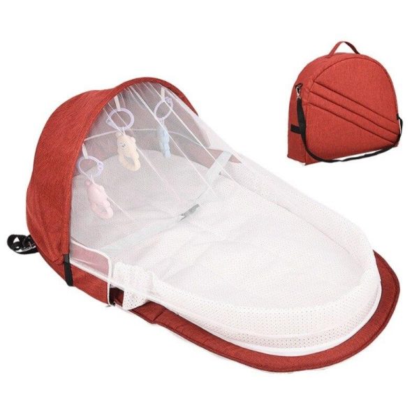 Multipurpose Foldable Baby Bed with Mosquito Net - babysmile03