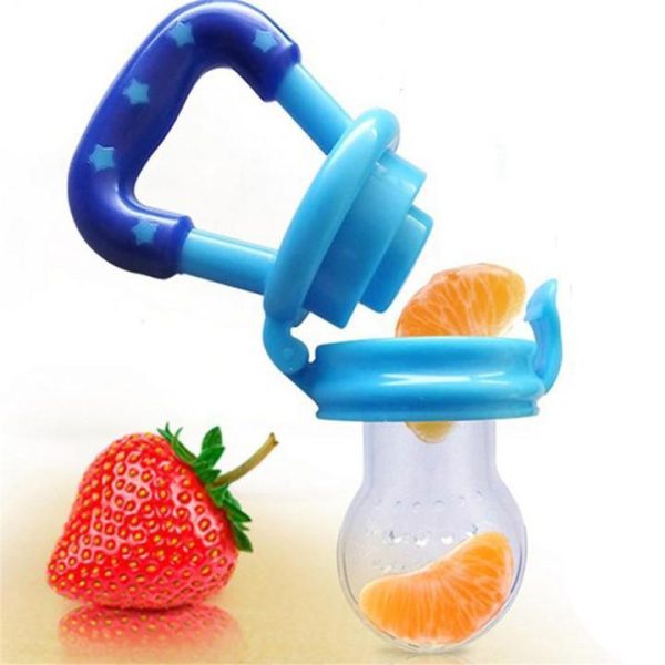 Silicone Baby Pacifier Feeder Nibler - babysmile03