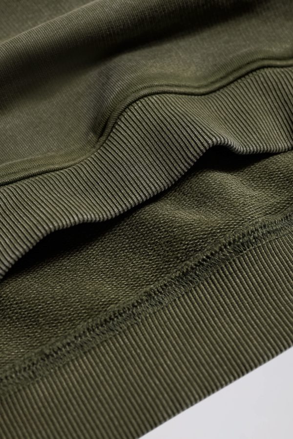 Acid Wash Oversized Hoodie in Light Green - Image 7