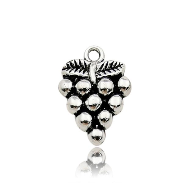 1 Piece Simple Style Grape Wine Glass Alloy Plating Pendant Jewelry Accessories - Image 12