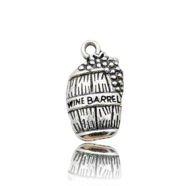 1 Piece Simple Style Grape Wine Glass Alloy Plating Pendant Jewelry Accessories - Image 9