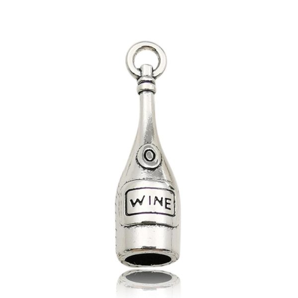 1 Piece Simple Style Grape Wine Glass Alloy Plating Pendant Jewelry Accessories - Image 17