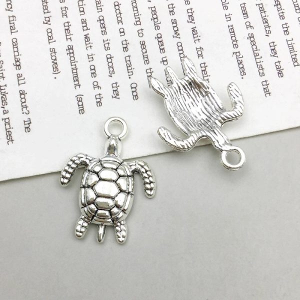 15 Models Per Model 1, 15/Bag Zinc Alloy Printing Pendant - Image 18