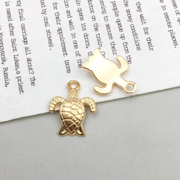 15 Models Per Model 1, 15/Bag Zinc Alloy Printing Pendant - Image 12