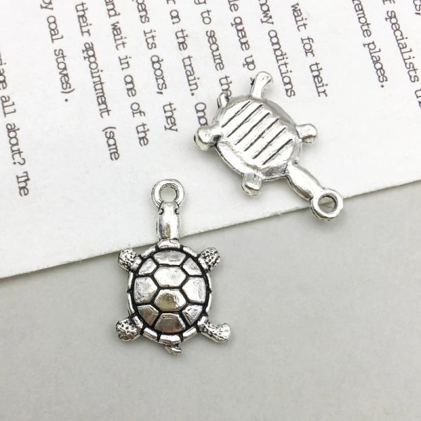 15 Models Per Model 1, 15/Bag Zinc Alloy Printing Pendant - Image 11