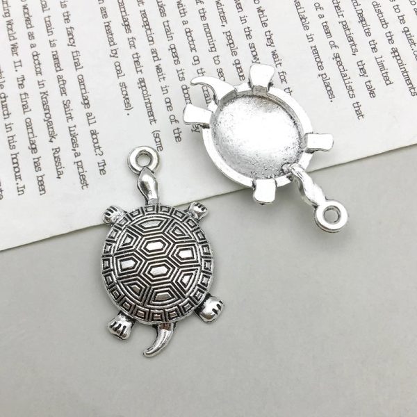 15 Models Per Model 1, 15/Bag Zinc Alloy Printing Pendant - Image 19