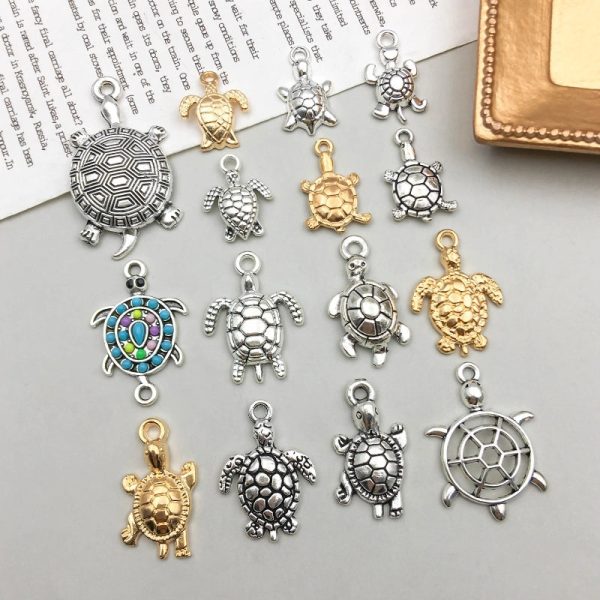 15 Models Per Model 1, 15/Bag Zinc Alloy Printing Pendant - Image 4