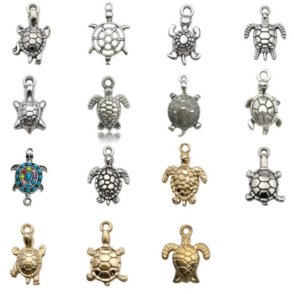 15 Models Per Model 1, 15/Bag Zinc Alloy Printing Pendant - Image 5
