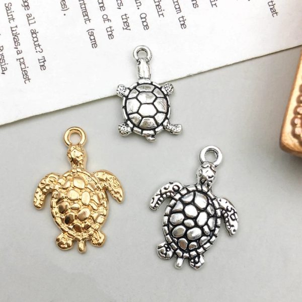 15 Models Per Model 1, 15/Bag Zinc Alloy Printing Pendant - Image 2