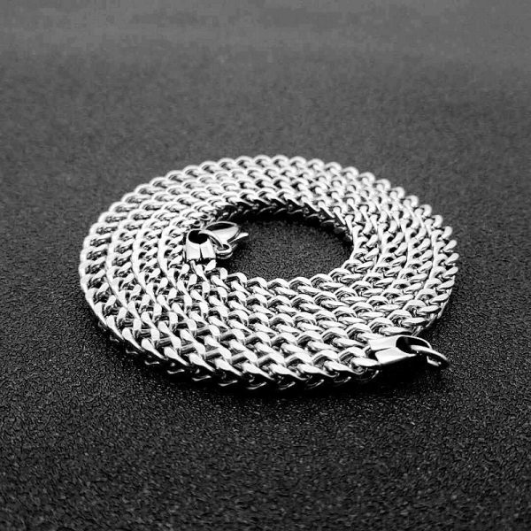 Men Hip Hop Geometric Titanium Steel PVD Plating Necklaces - Image 5