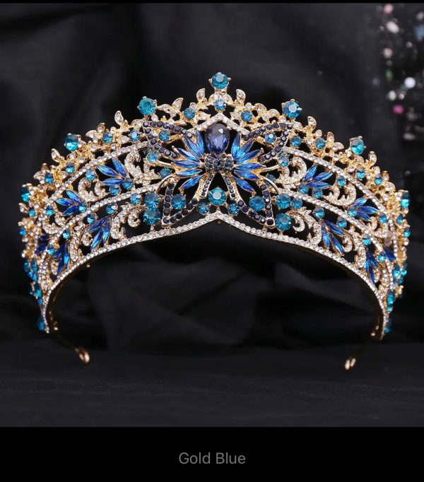 Your Royal Blue Princess Tiara - Image 2